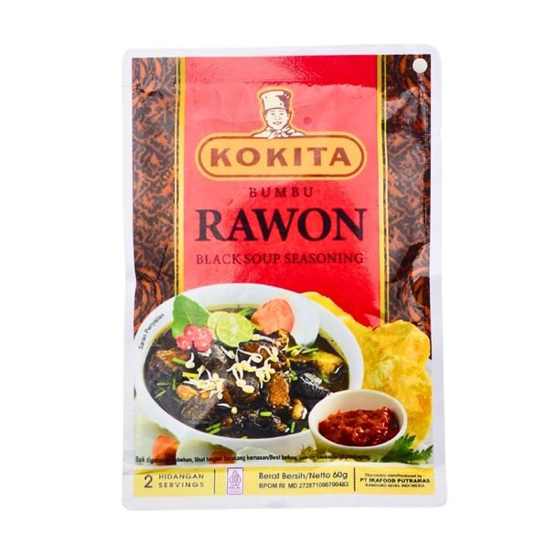 Kokita Bumbu Rawon (Black Soup Seasoning), 60gr