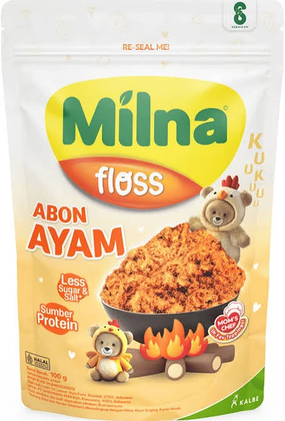 Milna Abon Ayam - Chicken Floss, 100g