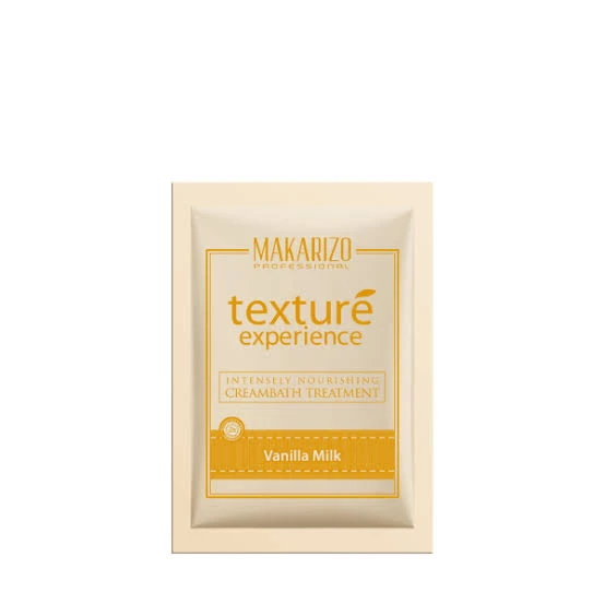 Makarizo Professional Texture Experience Creambath Vanilla Milk, 60ml