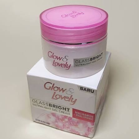 Glow & Lovely Glass Bright Ultralight Gel Cream, 30gr
