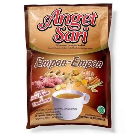 Anget Sari Empon-Empon Powdered Spice Drink, 150gr (10 pcs @ 15gr)