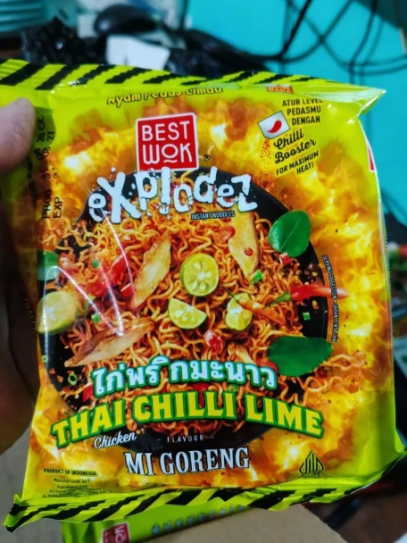 Bestwok Mi Goreng Thai Chilli Lime, 75gr (2 pcs)