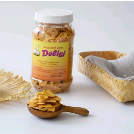 Delisi Bawang Putih Goreng (Fried Garlic), 125gr