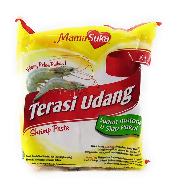 Mama Suka Terasi Udang - Shrimp Paste (single use type) Belacan