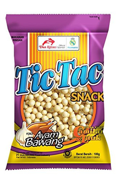 Dua Kelinci Tic Tack Ayam Bawang, 80 Gram