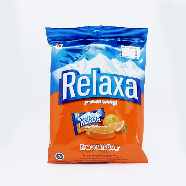 Relaxa Candy Orange Mint, 125 gram