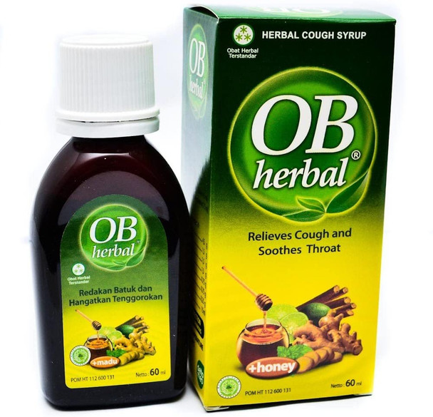 OB Herbal Coungh Syrup, 60ml 
