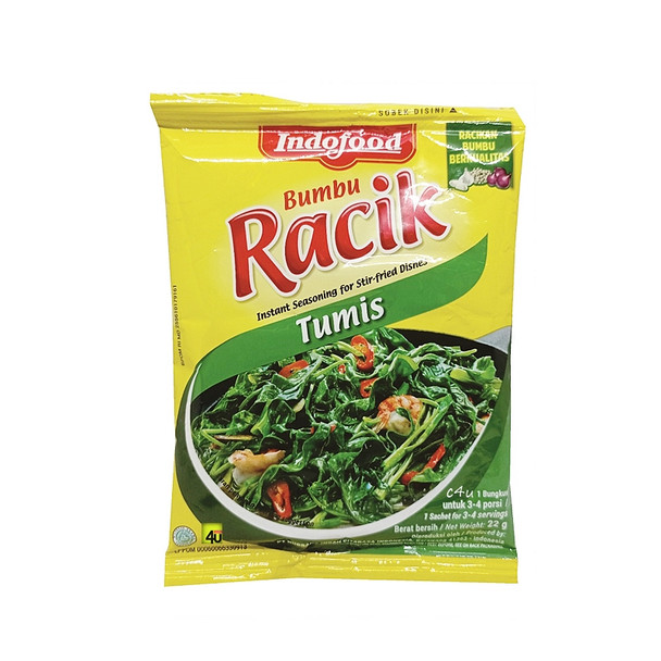 Indofood Racik Tumis (Instant Stir-fried Seasoning), @22 Gram (10 sachets)