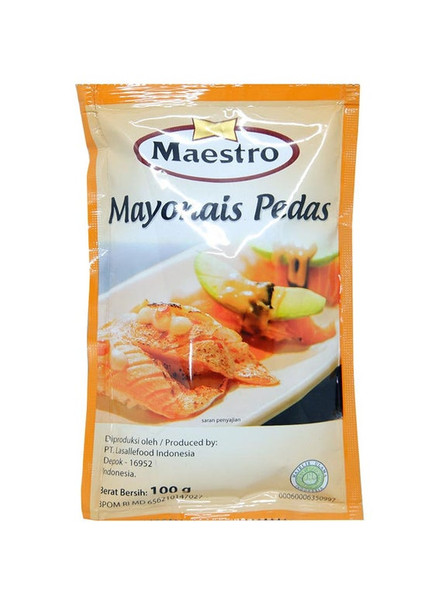 Maestro Mayonais Pedas, 100gr - 3.52 oz