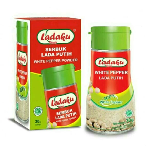 Ladaku White Pepper Powder Bottle (Merica Bubuk) 30 ml - Javanese
