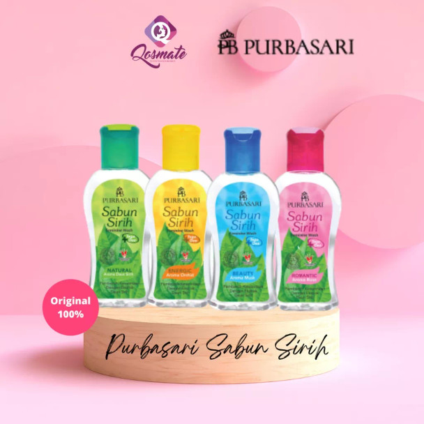 Purbasari Sabun Sirih Feminine Wash Natural, 60 ml