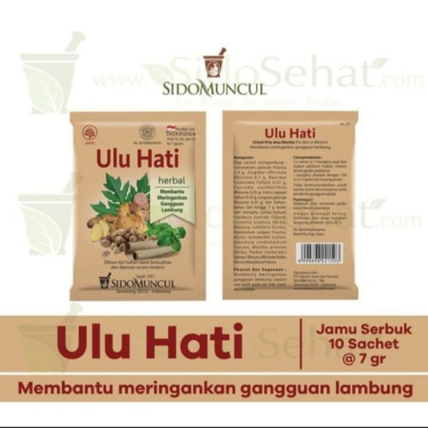 Sido Muncul Jamu Ulu Hati 10ct