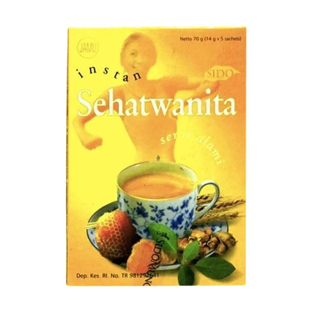 Sido Muncul Jamu Sehat Wanita, 70gr (5ct @ 14gr) Sido Muncul Jamu Sehat Wanita, 70gr (5ct @ 14gr)