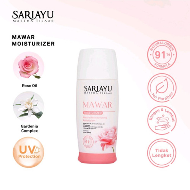 Sariayu Mawar Moisturizer, 35ml