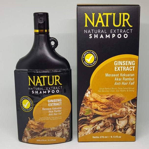 Natur Shampoo Extract Ginseng, 270 ml