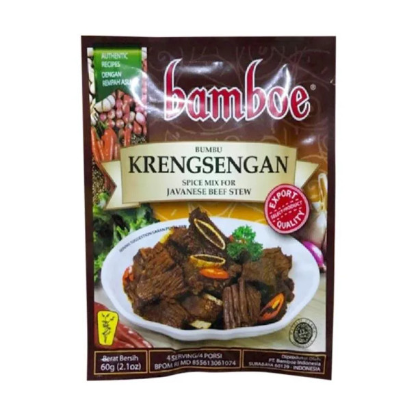 Bamboe Krengsengan Seasoning, 60 gram