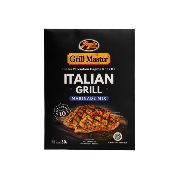 Jay's Kitchen Grill Master Italian Grill Marinade Mix, 30gram