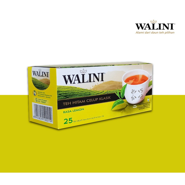 Walini Teabag Lemon Tea, 25-ct