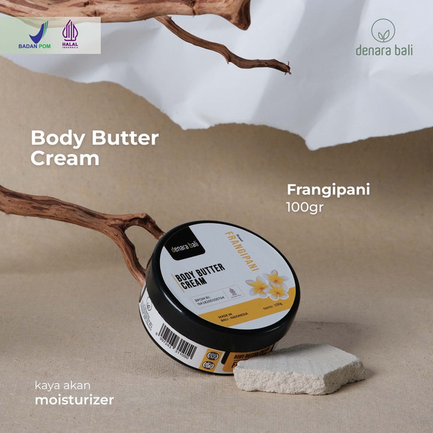 Denara Bali Body Butter Cream Frangipani, 100gr