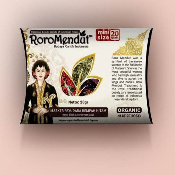 Roro Mendut Masker Payudara, 20gram