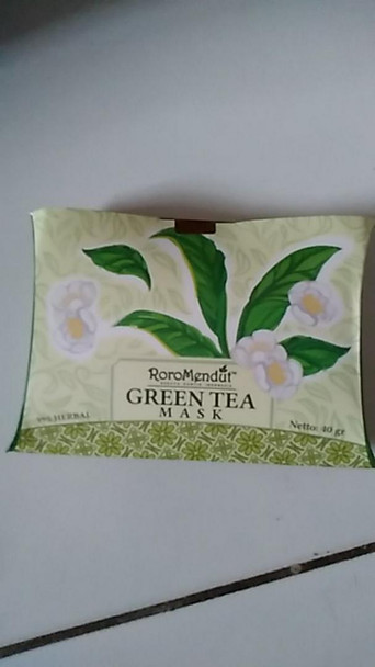 Roro Mendut Green Tea Mask, 40gr