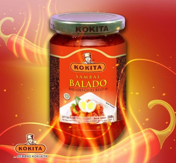 Kokita Sambal Balado (Balado Chili) , 350gr