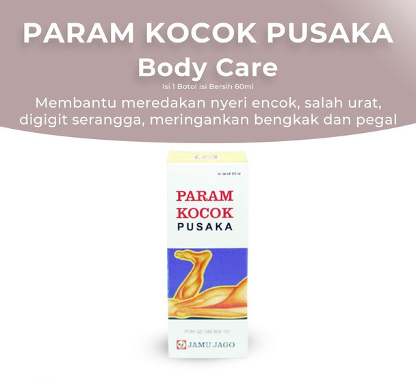 Param Kocok Pusaka Minyak Terapi (Therapeutic Oil), 60ml