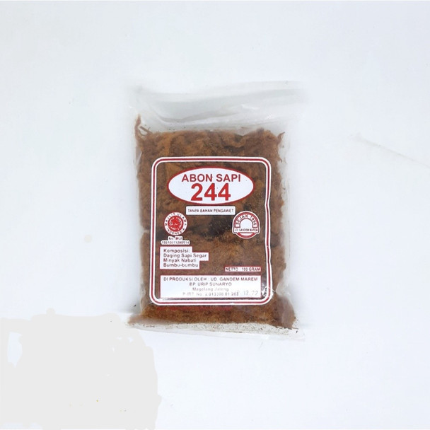 Shredded Beef Special - Abon Sapi Spesial 244, (100 gr)