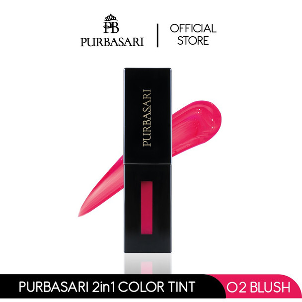 Purbasari 2IN1 Color Tint Cheek & Lip Tint Blush