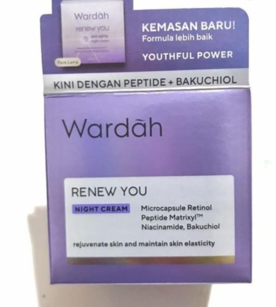 Wardah Renew You Anti Aging Night Cream, 30gr