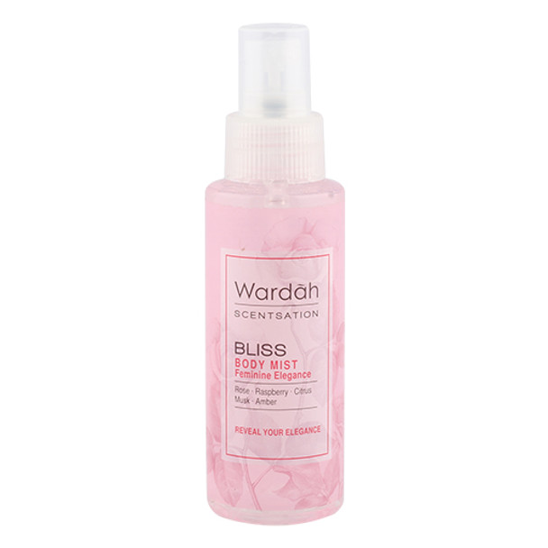 Wardah Scentsation Body Mist Bliss, 100 ml