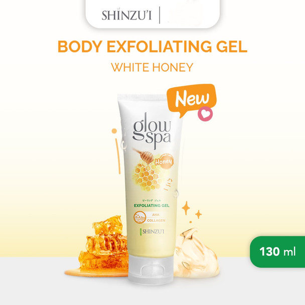 Shinzui Glow Spa Exfoliating Gel Honey 130ml