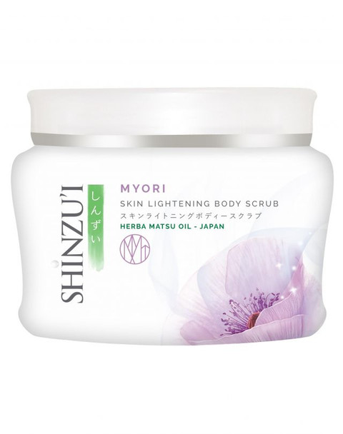 Shinzui Myori Skin Lightening Body Scrub, 200gr