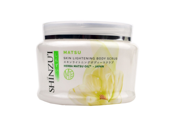 Shinzui Matsu Skin Lightening Body Scrub, 200gr