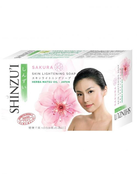 Shinzui Skin Lightening Bar Soap Sakura, 80gr