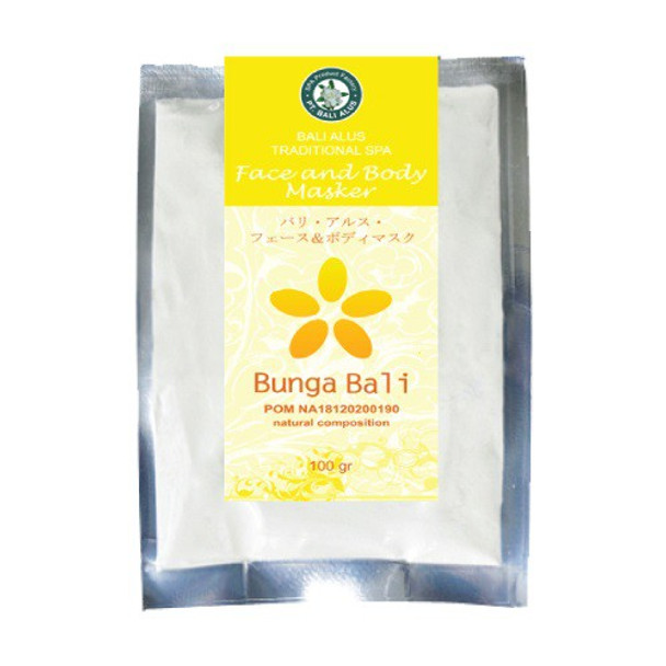 Bali Alus Face and Body Mask Bunga Bali (Balinese flowers), 100gr