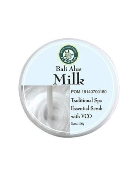 BALI ALUS Lulur Cream Scrub Milk, 100gr