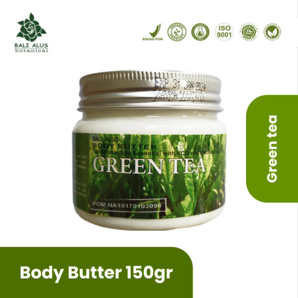 Bali Alus Body Butter Green Tea, 150gr