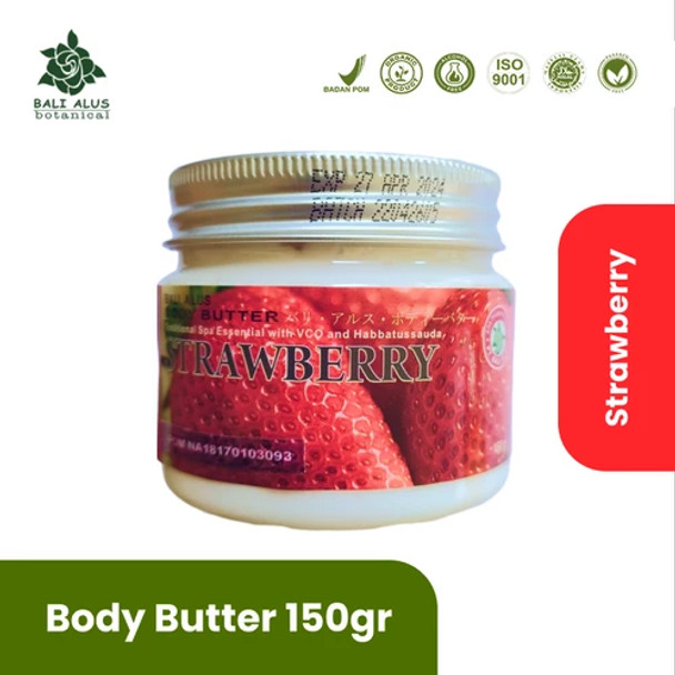Bali Alus Body Butter Strawberry, 150gr