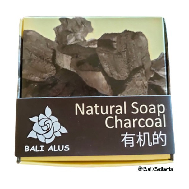 Bali Alus Sabun Natural Spa Charcoal - Natural Spa Charcoal Soap, 110gr