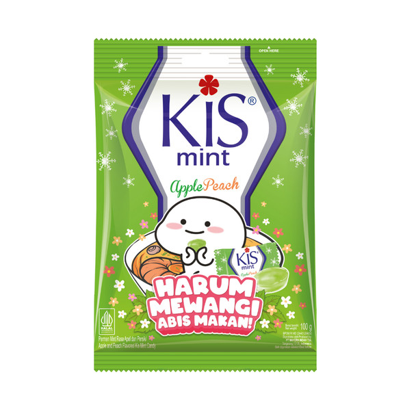 Kis Candy Apple Peach Mint 100g