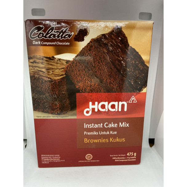 Haan Instant Cake MIx Brownies, 475gr