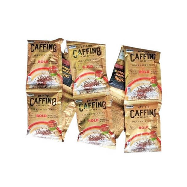 Caffino Dark Cappuccino Bold, 10 sachets