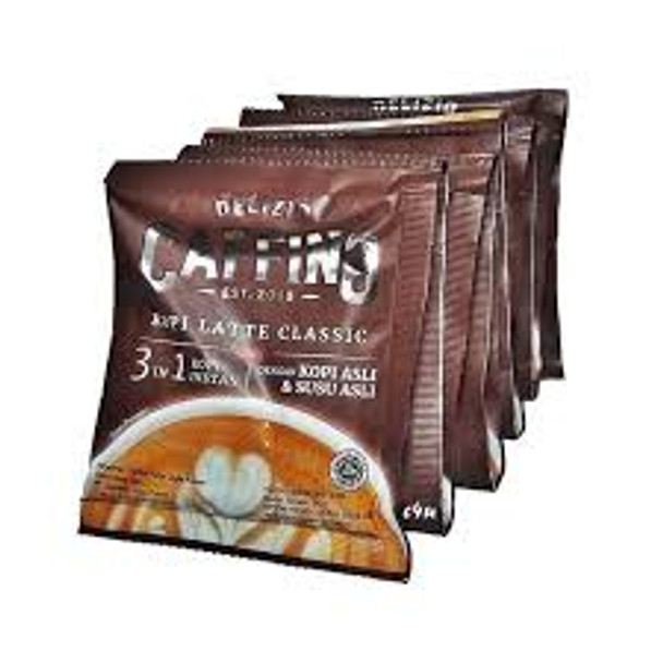 Caffino Kopi Latte Classic, 10 saset