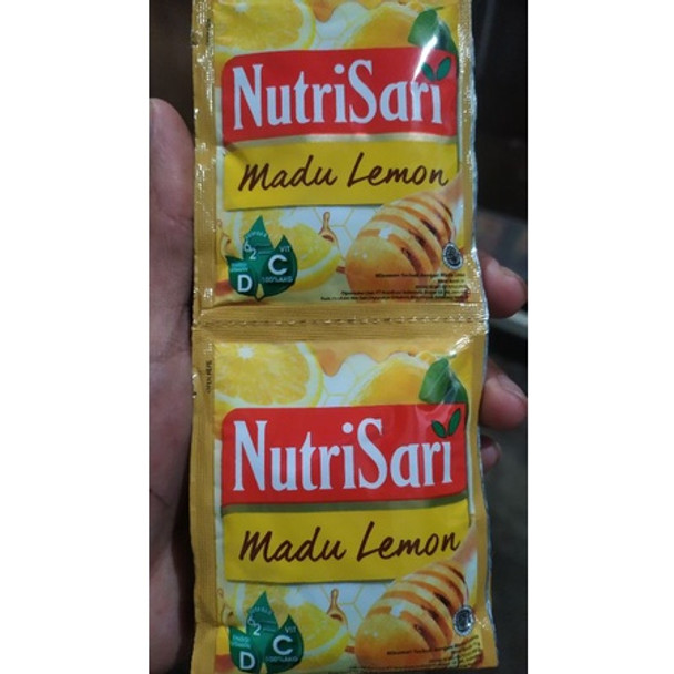 NutriSari  Instant Drink Rasa Madu Lemon (Honey Lemon Flavour)  @14gr (Pack of  10)