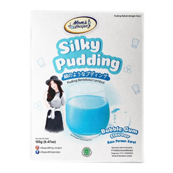 Mom's Recipe Silky Pudding Bubble Gum, 155gr