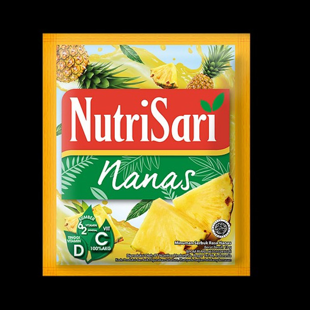 NutriSari Nanas (Pineapple) Instant Drink @13gr (Pack of 10)