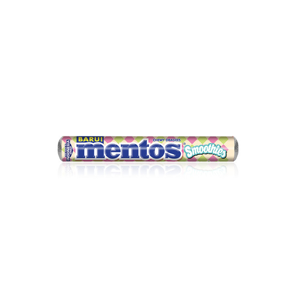 Mentos Chewy Dragees Smoothies Roll, 37g