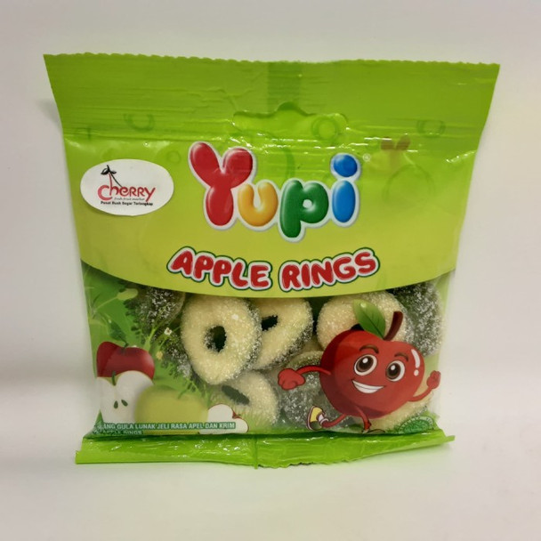 Yupi Gummy Candy Apple Rings, 45 gr