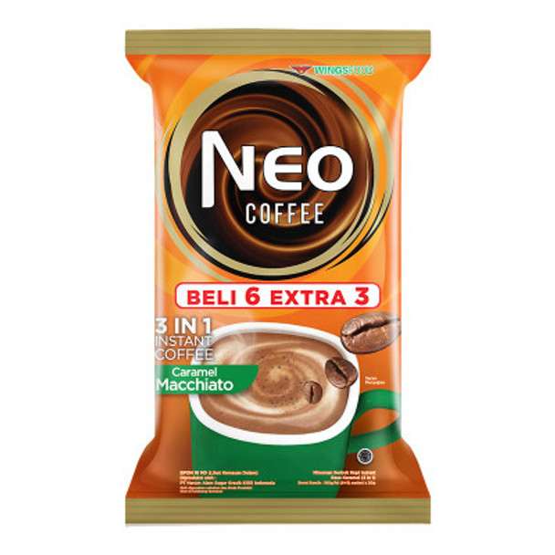 NEO Coffee Caramel Machiato (9ct x 20gr), 180gr